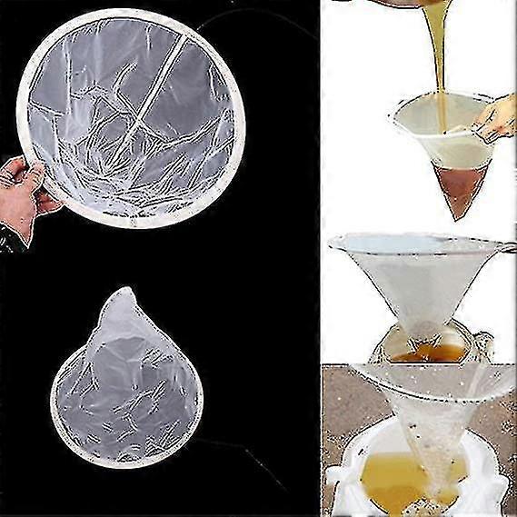 150 Mesh Bee Honey Filter Impurities Filtration Nylon Screen Strainer Beekeeper Apiculture Tools Garden Beekeeping Supplies