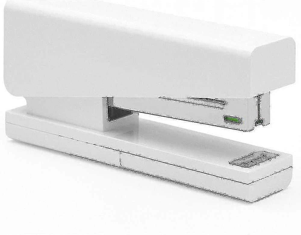 Stapler, Desktop Stapler, Classic Office Stapler, 20 Sheets Capacity White Stapler Set With Storage  Zzj