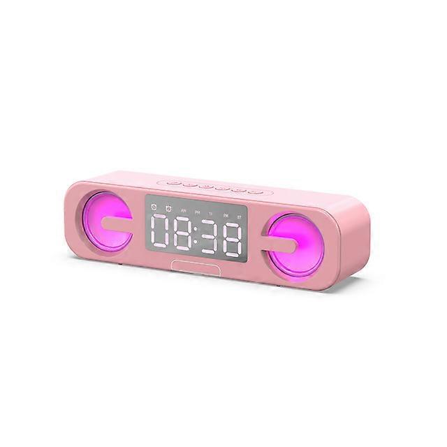 Portable Bluetooth Speakers Lamp with Bluetooth Sound Powerful Bluetooth Speaker Box With Clock LED Display For Mobile Phone PC