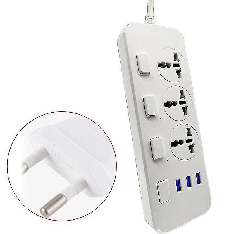 Desktop Multi Power Socket Stecker mit USB Fast Charging Port Socket Adapter