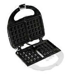 Sandwich maker automatic multi-function household breakfast maker double-sided heating mini bread maker (Black waffle tray)