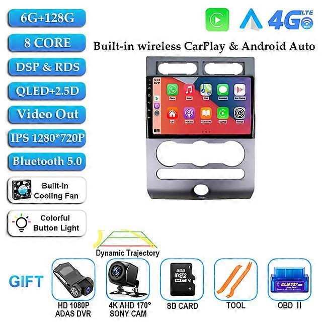 Android 12 Car Stereo Carplay Monitor Radio For Ford Expedition 2007- 2017 Multimedia Navigation GPS Video Autoradio Player TV