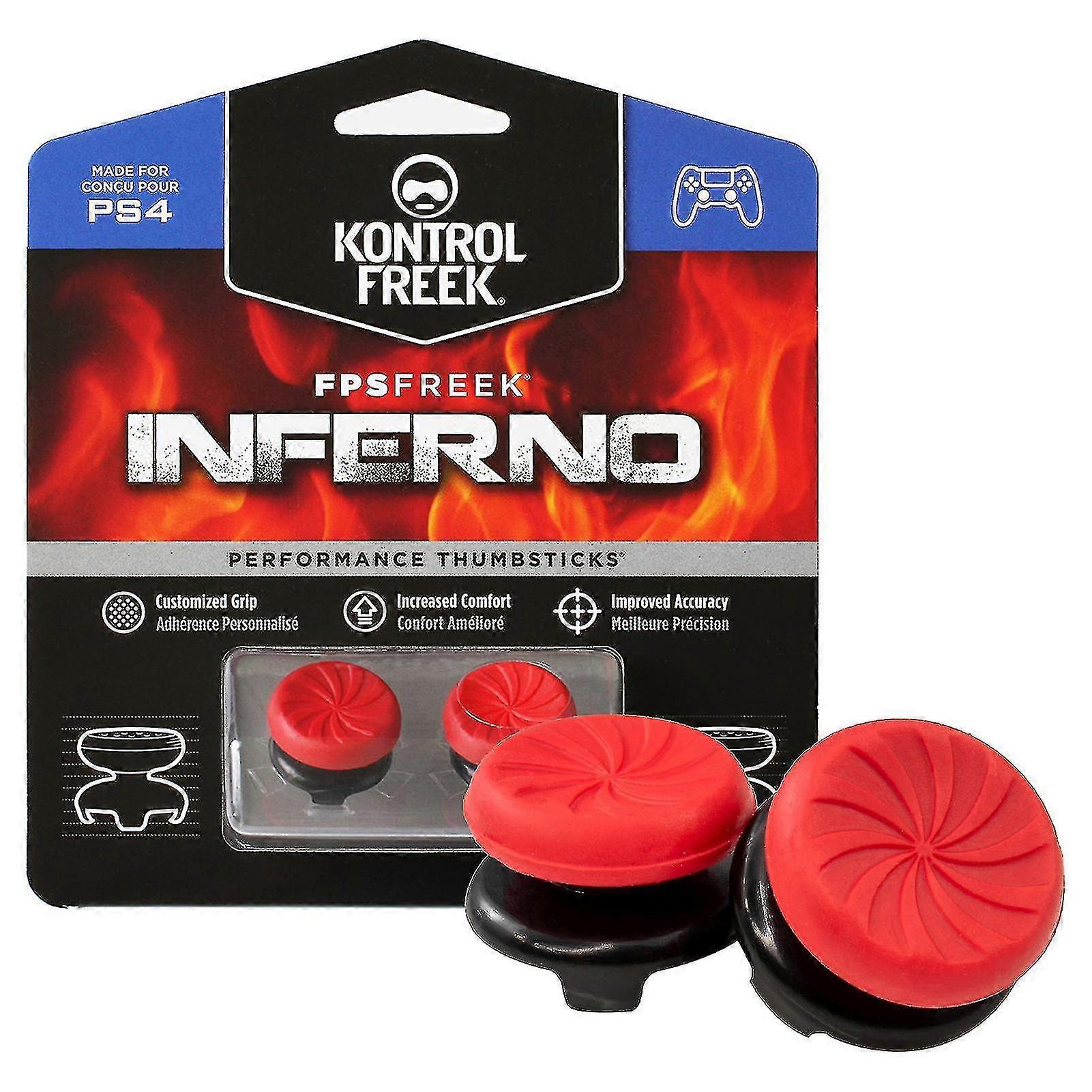 silikone joystick thumbstick cap greb til PS4 Controller (1 par)