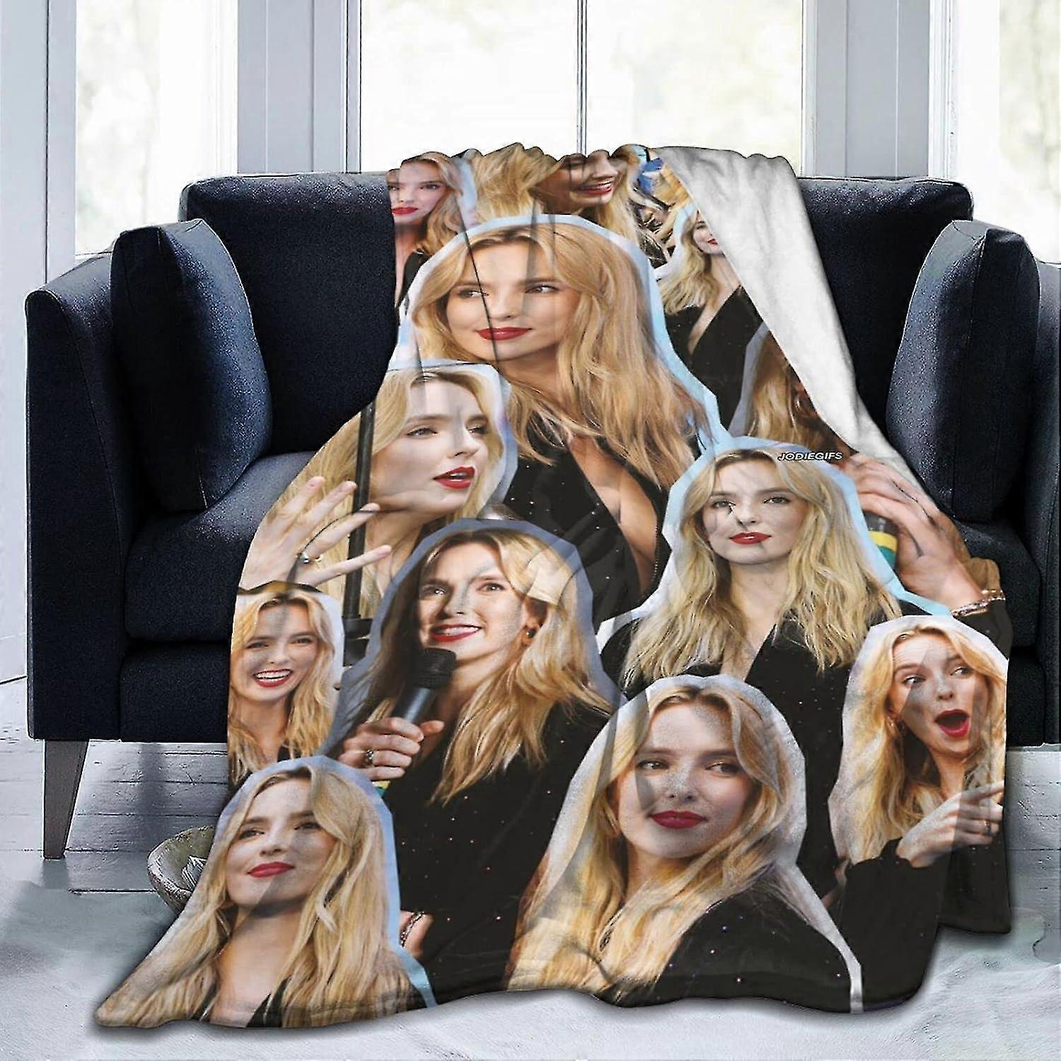 جودي ممثلة قادم الفانيلا بطانية الفراش بطانية الصوف لينة ذو تشاو بطانيات تكييف الهواء لأريكة الأريكة Lijvrivjh3711