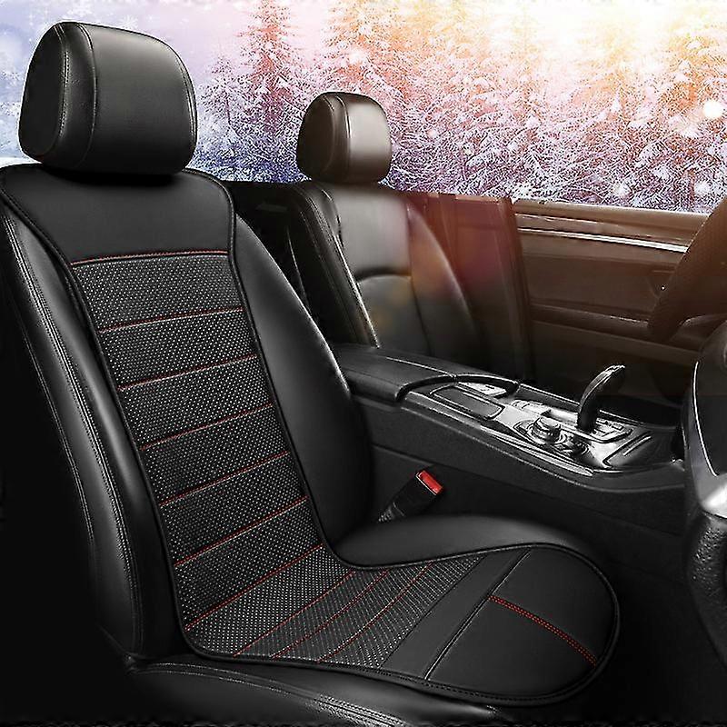 1個(1席)車の暖房パッドの座席の暖房の車の座席12v/24v車の暖房パッドはシートパッドの冬の暖かいカバーを加熱した