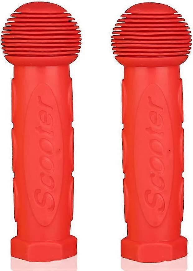 A Pair Rubber Scooter Handle Replacement Grip For Mini Or Maxi Micro Scooterred)