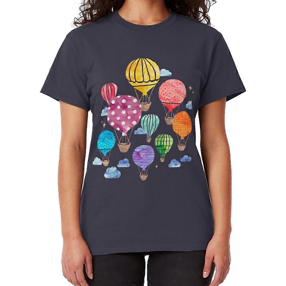 Hot Air Balloon Night T-shirt