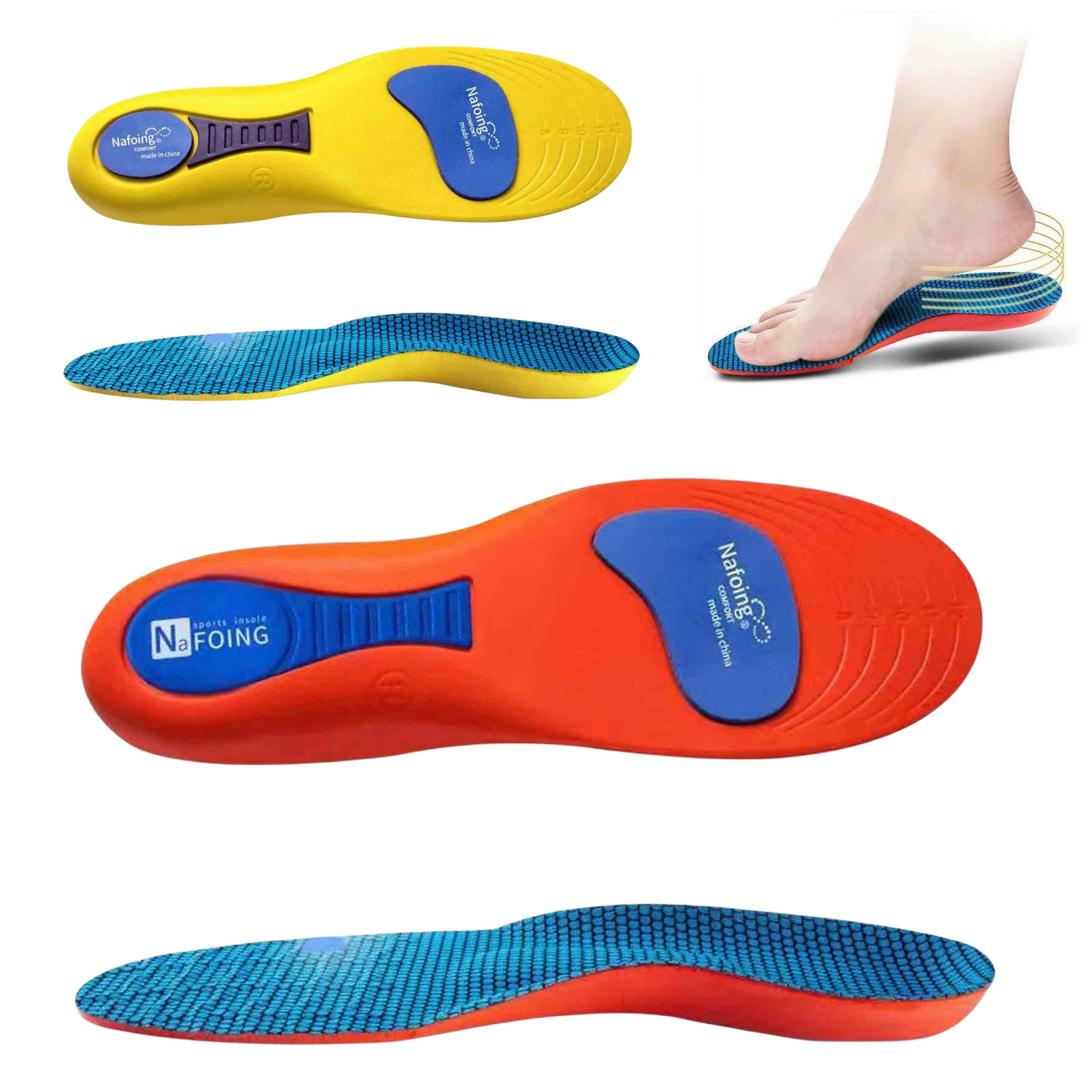 Wkładki ortopedyczne do podparcia łuku podeszwowego Zapalenie powięzi podeszwowej Płaskie stopy Ból pleców / pięt Zupełnie nowy
