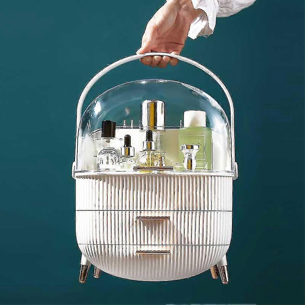 Luxurious Makeup Storage Organizer Box With Drawers