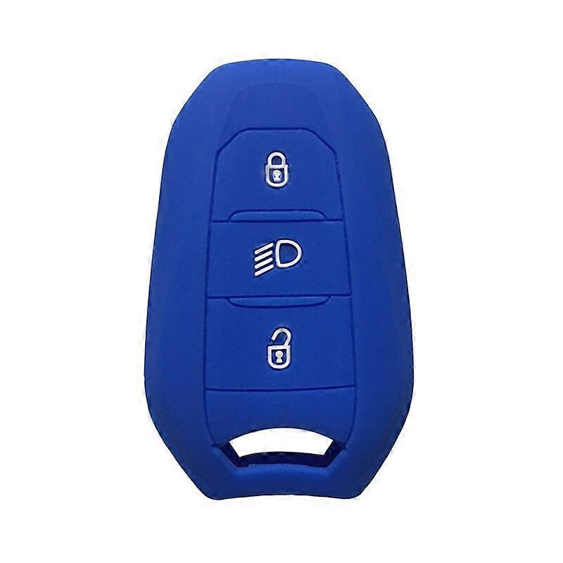 Silicone Cap Car Key Cover For Peugeot 3008 208 2008 308 508 408 4008 Case Car Key Silica Gel Fob Protector Remote Key Case Key Blanks