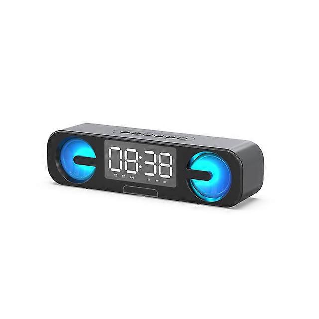 Portable Bluetooth Speakers Lamp with Bluetooth Sound Powerful Bluetooth Speaker Box With Clock LED Display For Mobile Phone PC