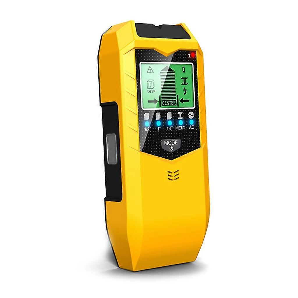 Wall Scanner Sensor 5 in 1 Electronic Stud Finder with LCD-Display Audio-Alarm