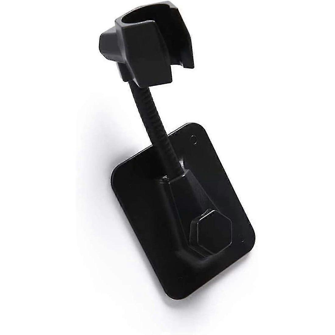 Shower Head Holder, Universal, 360 Degree Adjustable Hand,black
