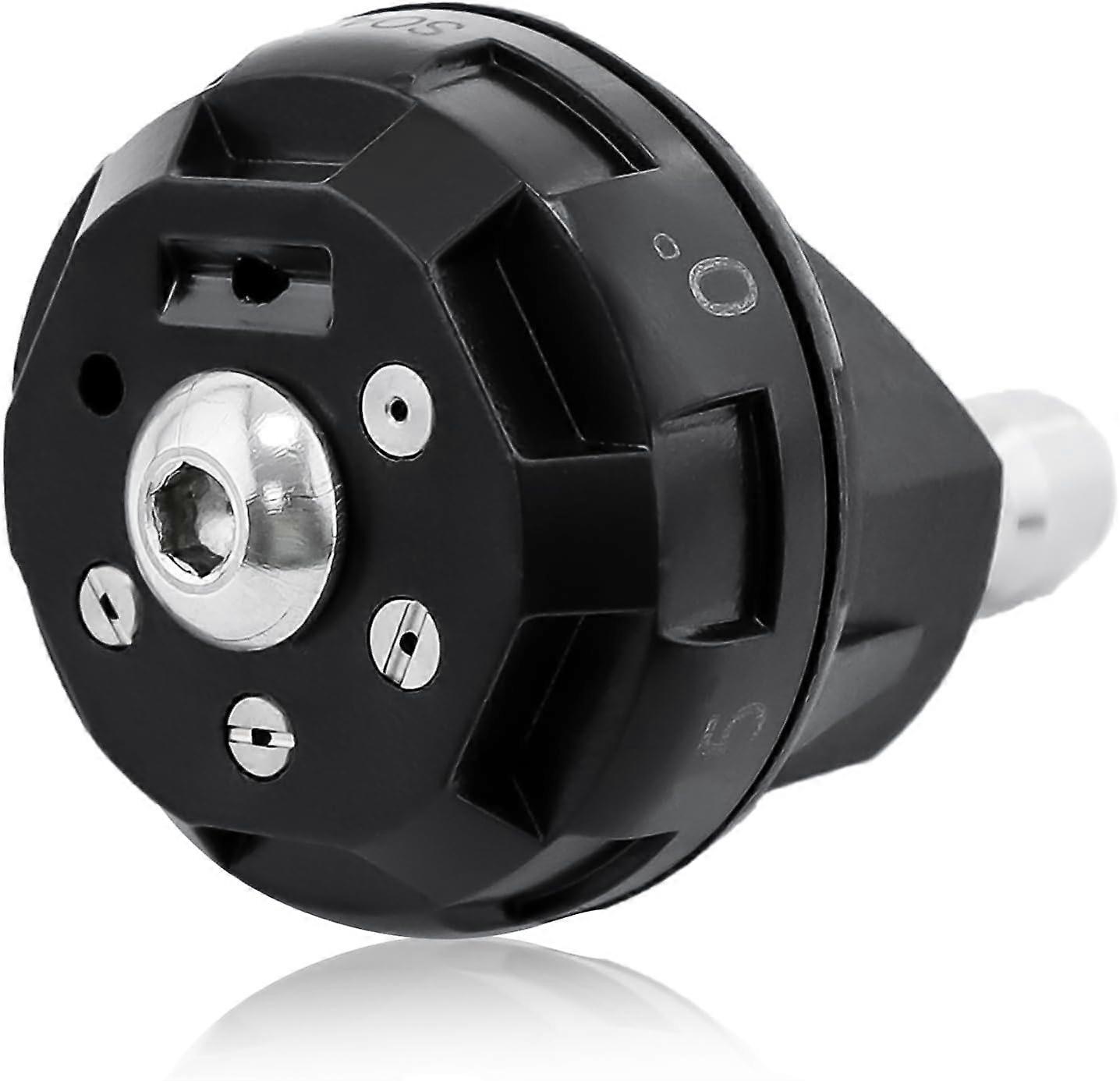 Pressure Washer Nozzle, 6-in-1 Quick Changeover, Adjustable Pressure Washer Nozzle with 1/4 Inch Quick Connect Tips, 4000 PSI