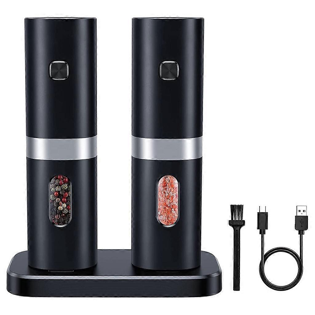 Electric Pepper Grinders Electric Salt Pepper Mill with Ceramic Core Light