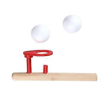 3PCS lasten puinen lelu nostalgiset vempaimet puiset putkenpuhalluslelut