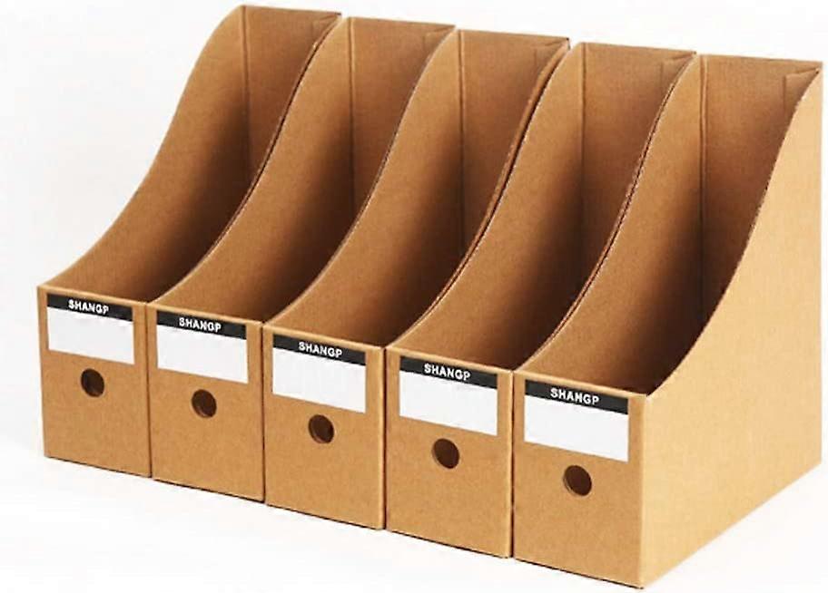 5 Tier A4 Paper Storage Box Document Holder Magazine Rack Organizer Drawer for Office Home DIY Container