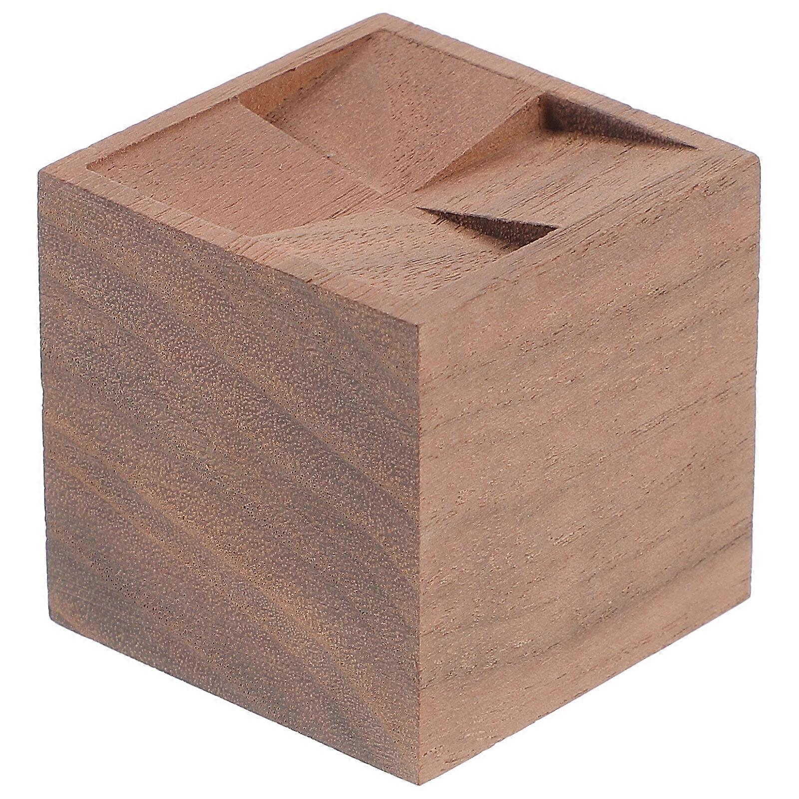 Wood Aromatherapy Diffuser Natural Wooden Block Essential Oil Aroma Diffuser