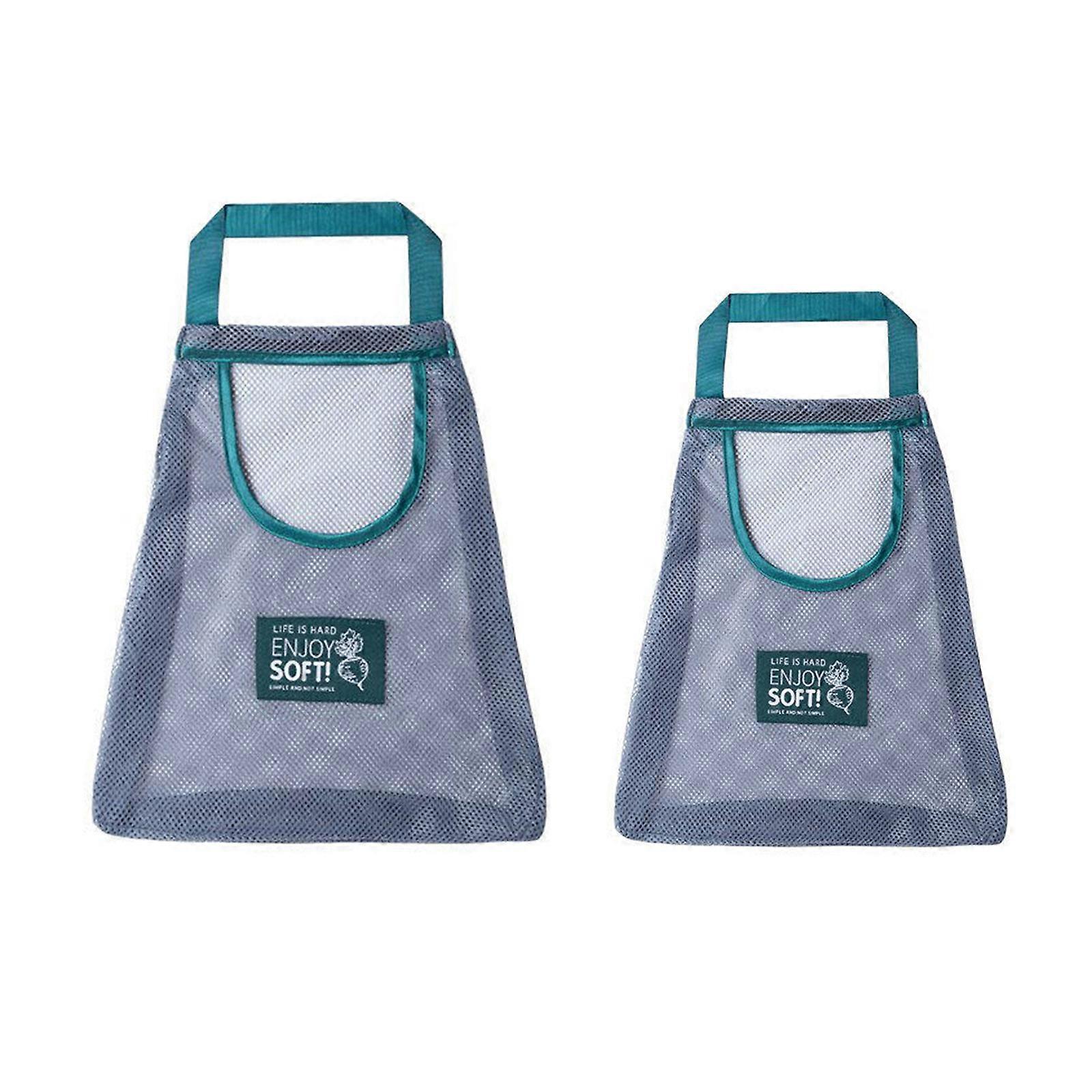 New Arrival Kitchen Storage Net Bag Vegetable Onion Potato Storage Hanging Mesh Bag Reusable