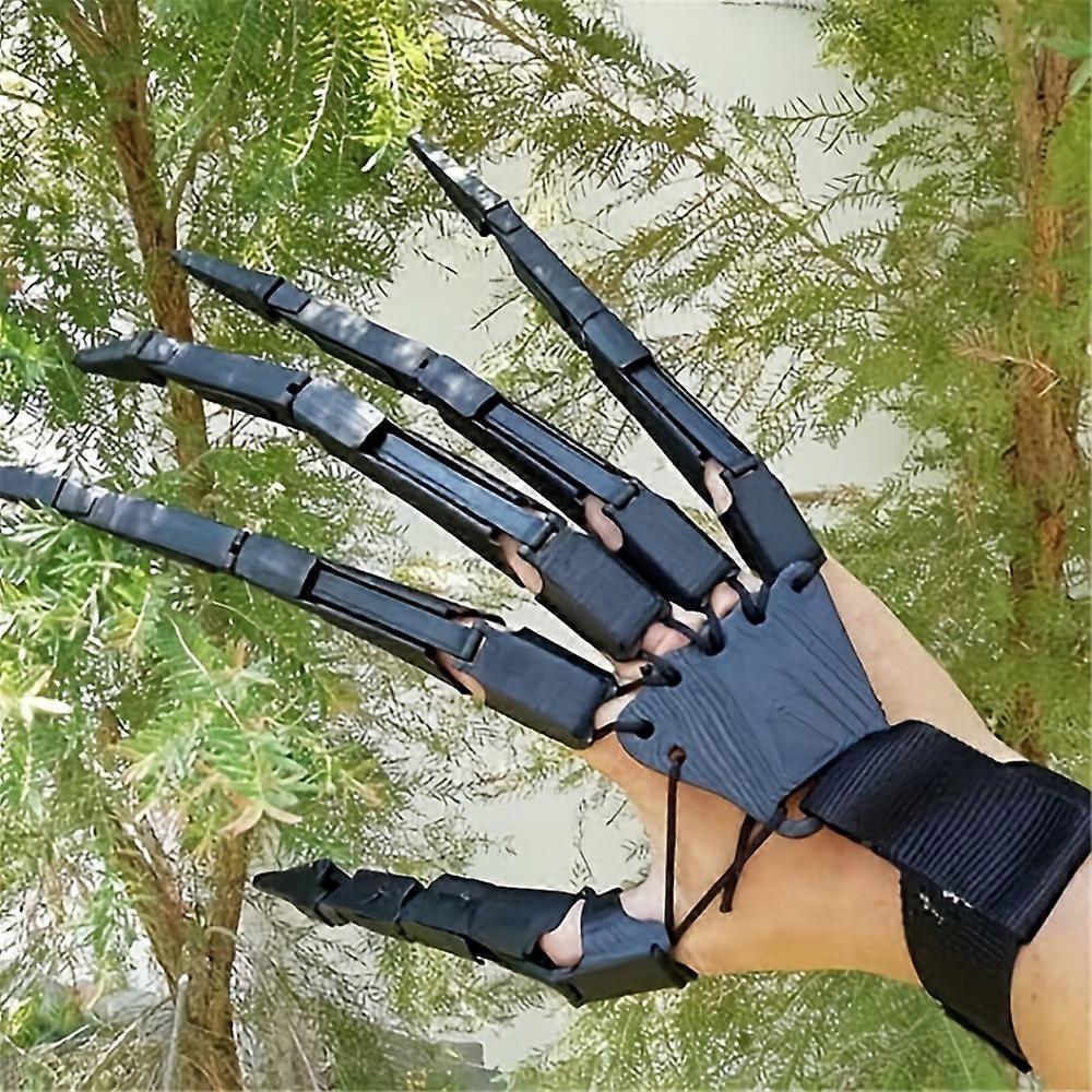 Halloween Articulated Ghosts Fingers Wearable Horrific Extensions Fingers Cosplay Party Decoration Claw Props