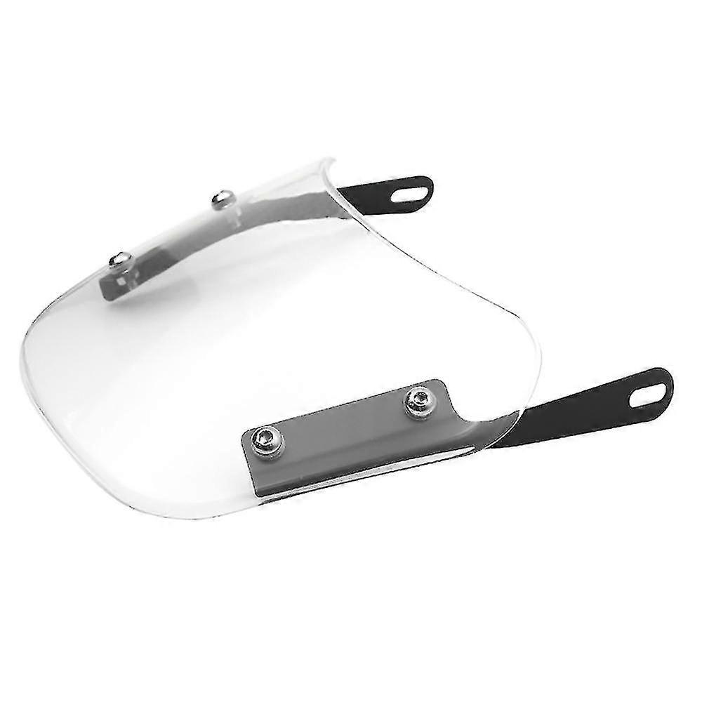 Motorcycle Windshield Wind Deflector Windscreen Fairing Transparent