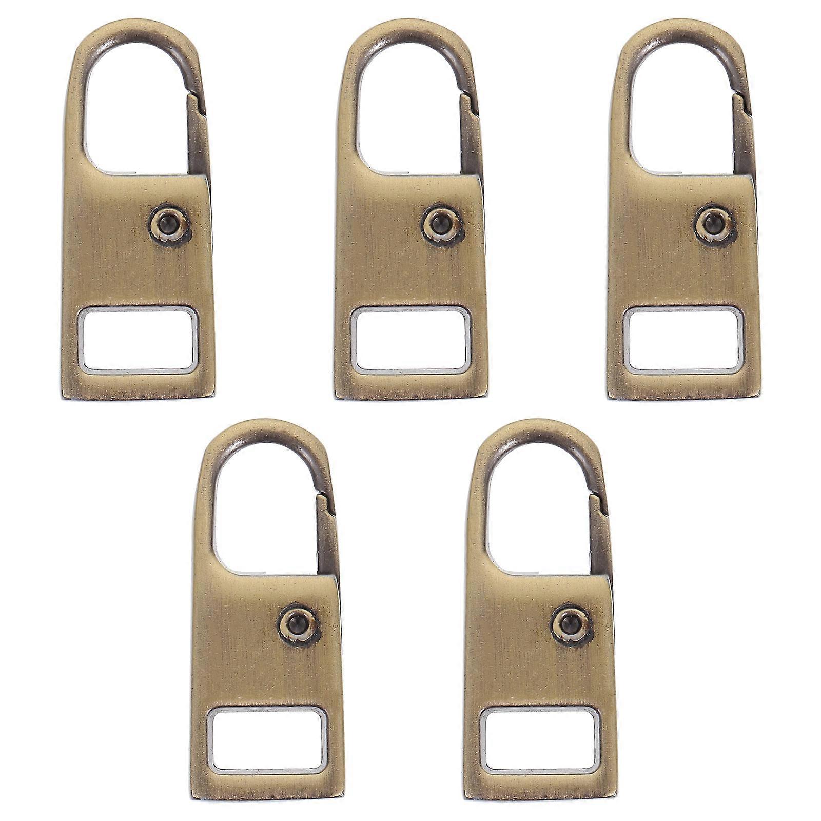 5 Pcs Suitcase Accessories Clothing Zipper Replacement Zip Cord Rope Zipper Extension Pulls Zipper Tabs Diy Zipper Ring Pulls