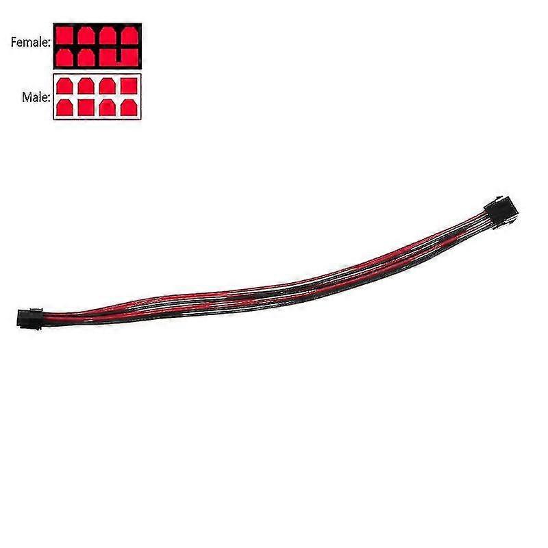 Sleeved Graphics Card Pci-e Gpu 8 Pin To 6+2 Pin Pci-e Power Extension Cable Diy