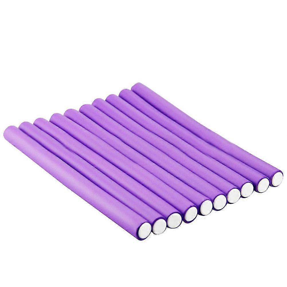 2pack/20pcs Solid Twist Hair Roller Soft Foam Random Color Curling