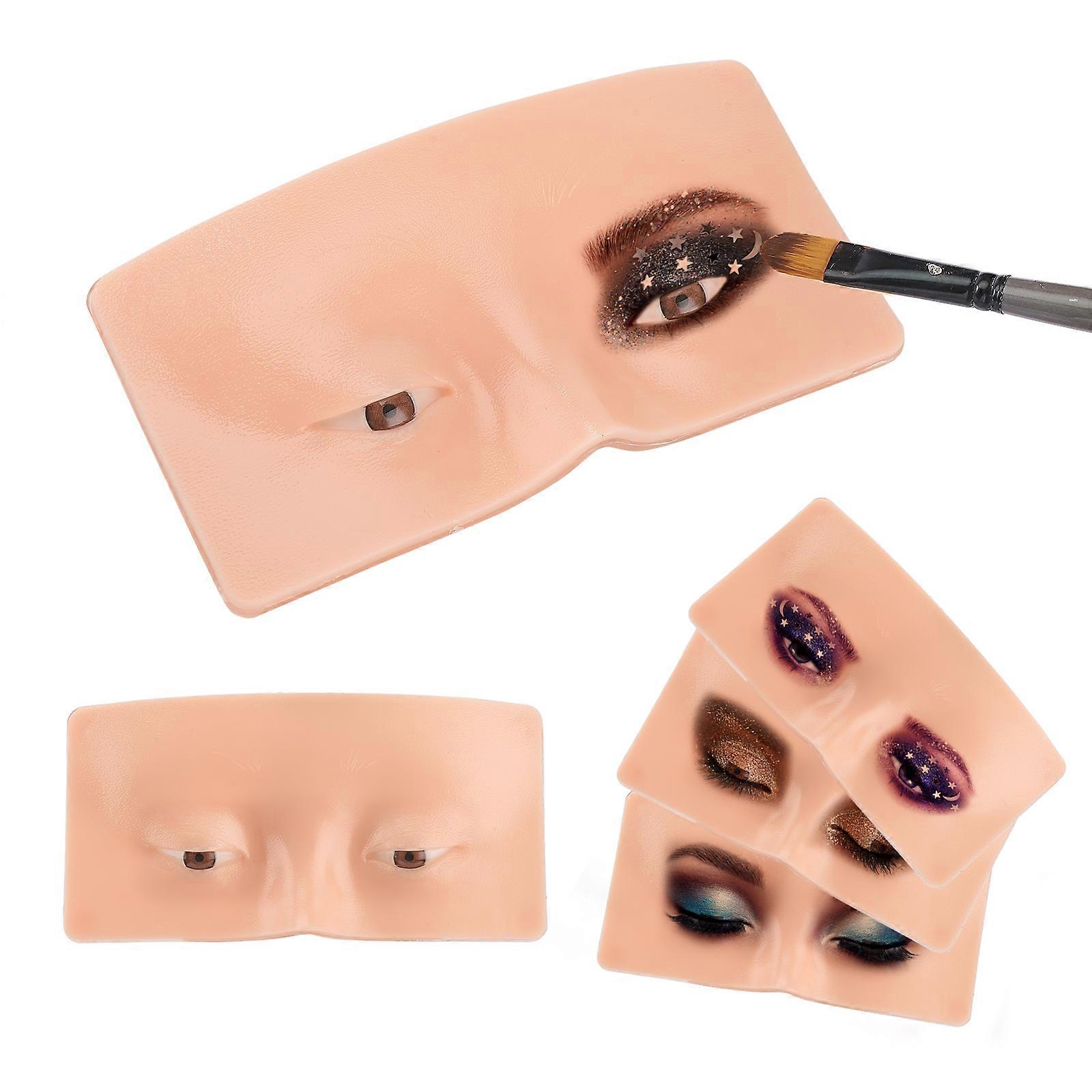 2023 Realistic 3D Makeup Exercise Face Board for Training, Makeup Practice Face Board