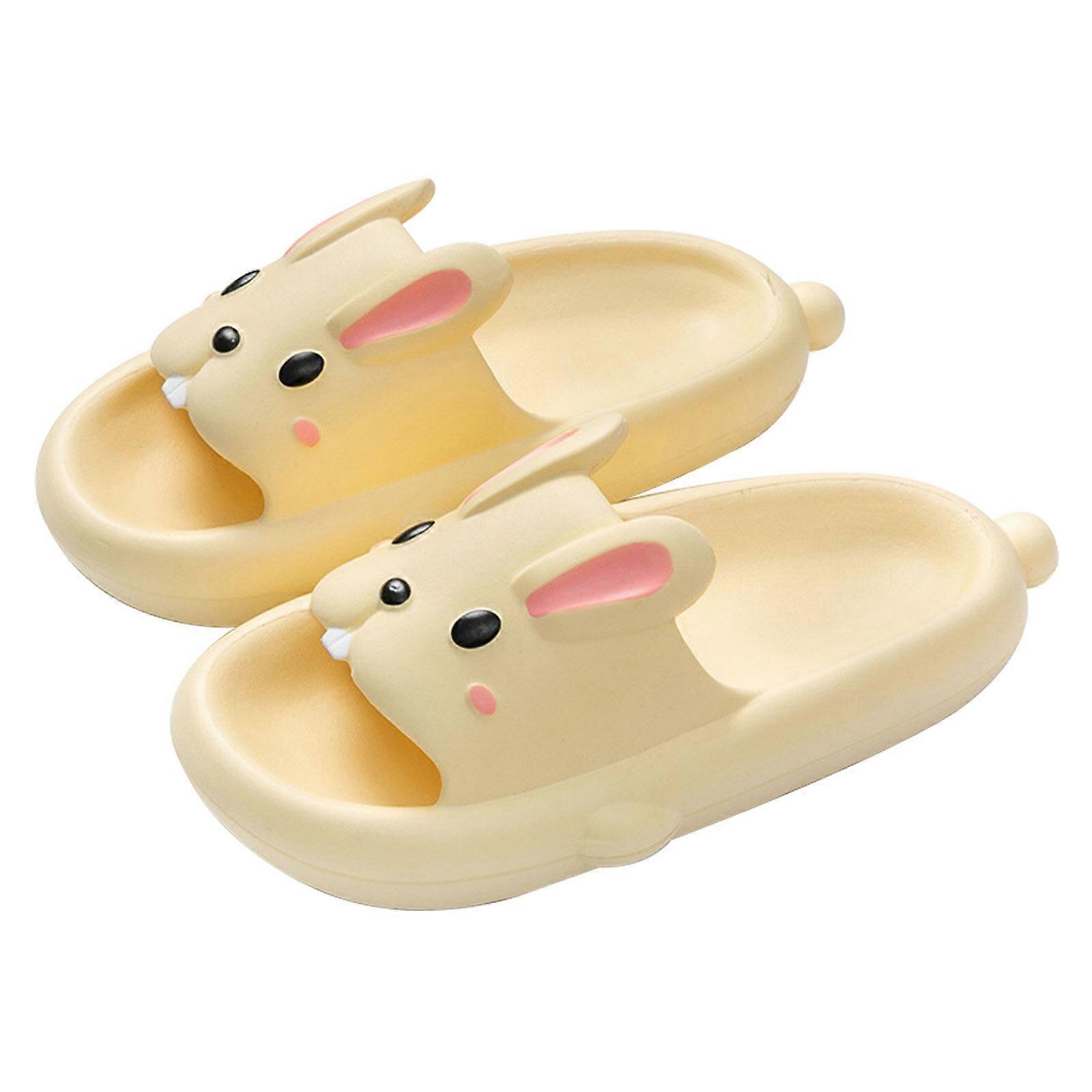 2023 New Hot Cartoon Summer Slippers Rabbit Slides Cloudy Sandals Lightweight for Shower Brand New