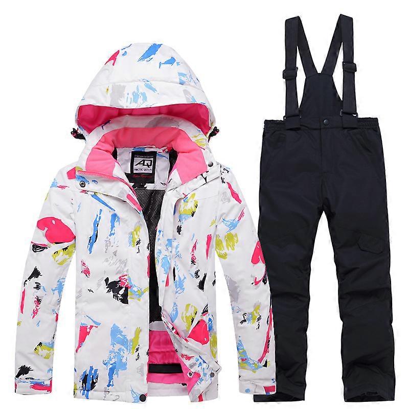 Children Ski Clothes Set Windproof Water-repellent Unisex