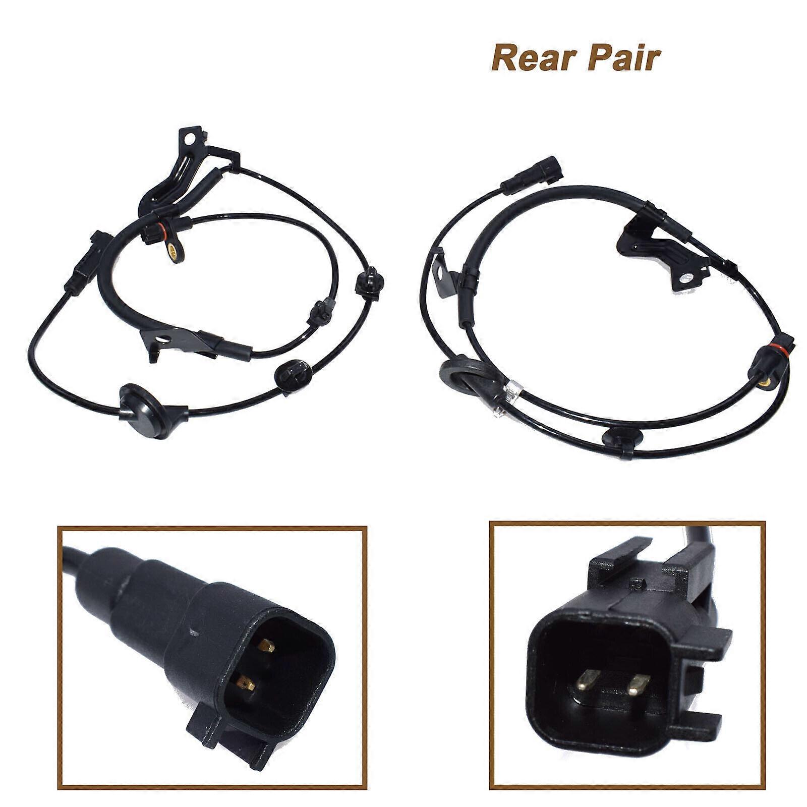 Rear Pair ABS Wheel Speed Sensors For Mitsubishi ASX Outlander ALS2372,AS1818