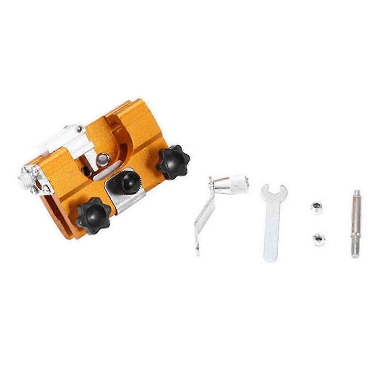 Hand-Operated Chain Grinder Set with Clamp for Portable Chainsaw Sharpening