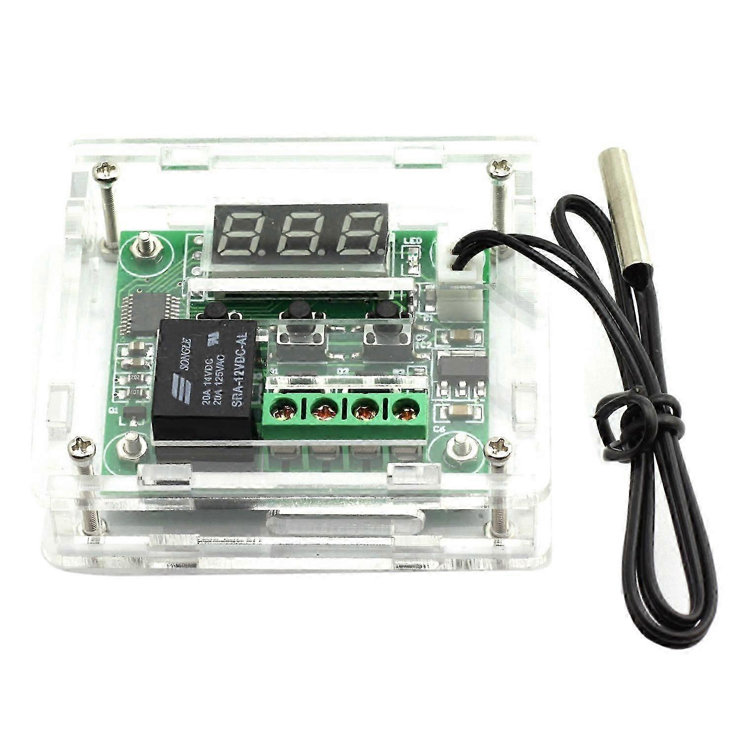 W1209 DC 12V Thermostat Temperature Control Switch Thermometer Controller with Digital LED Display