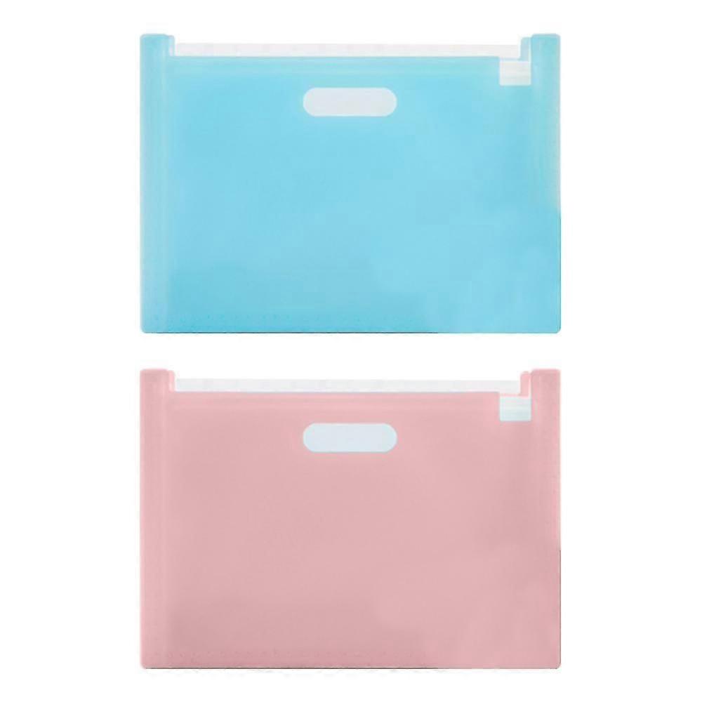 2 Pa Expanding File Folder, 13 Poets With Stiy Labels, Expandable File Organizer