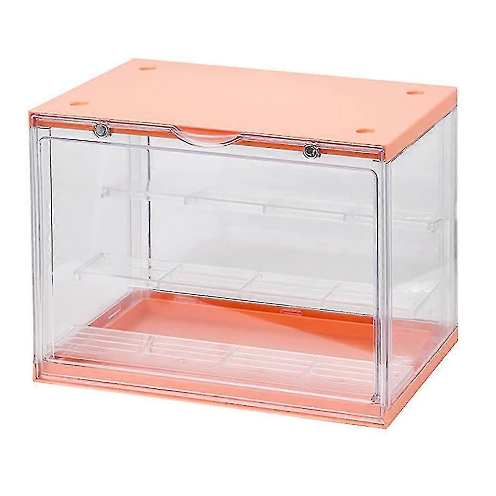 Display Box Model Dustproof Organizer Action Figures Storage Box E