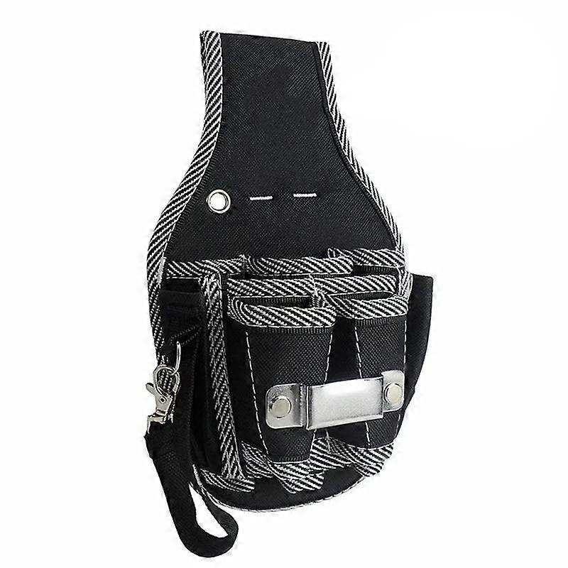 Multifunctional Tool Bag Nylon Fabric Tool Belt Screwdriver Kit Holder Tool Bag Pocket Pouch Bag Electrician Waist Pocket Case