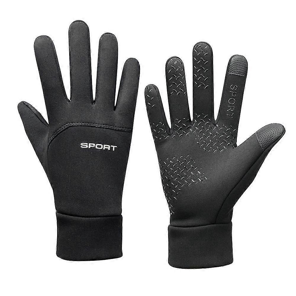 Professional Police Gloves. - Black