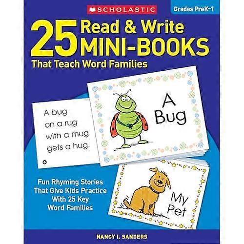 25 Read & Write Mini-Books: That Teach Word Families