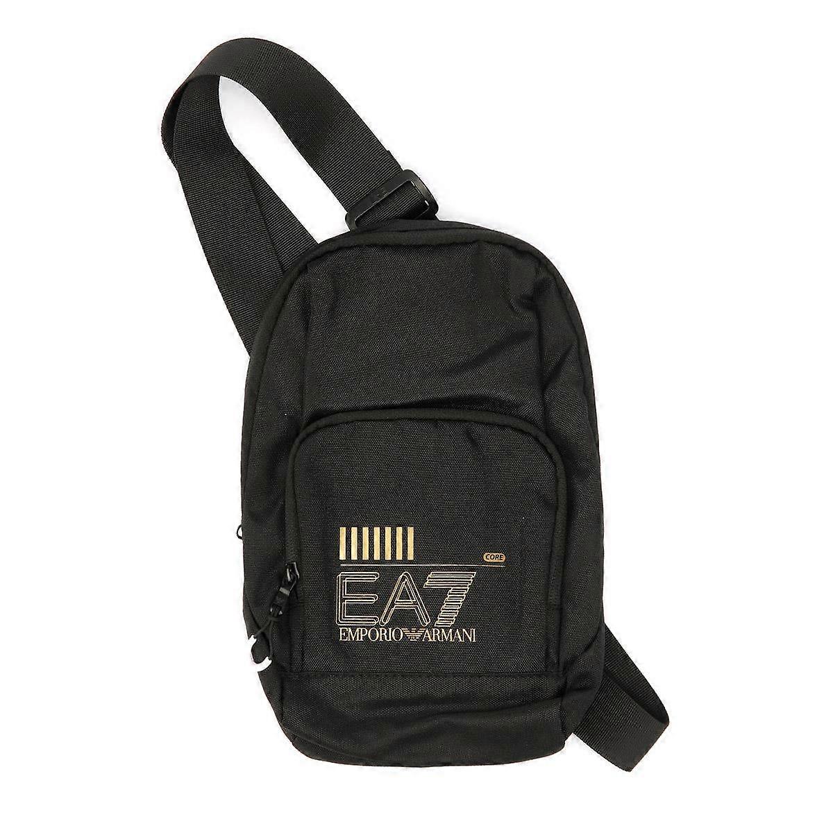 EA7 Train Core Large Polyester Men's Black Cross Bag