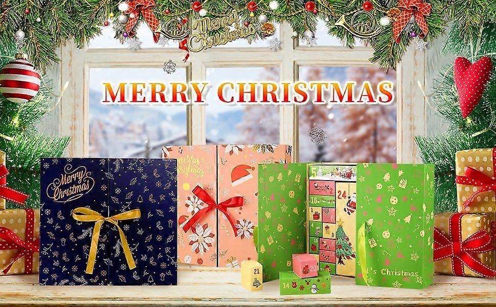 24 Empty Advent Calendar Boxes Fillers Christmas DIY