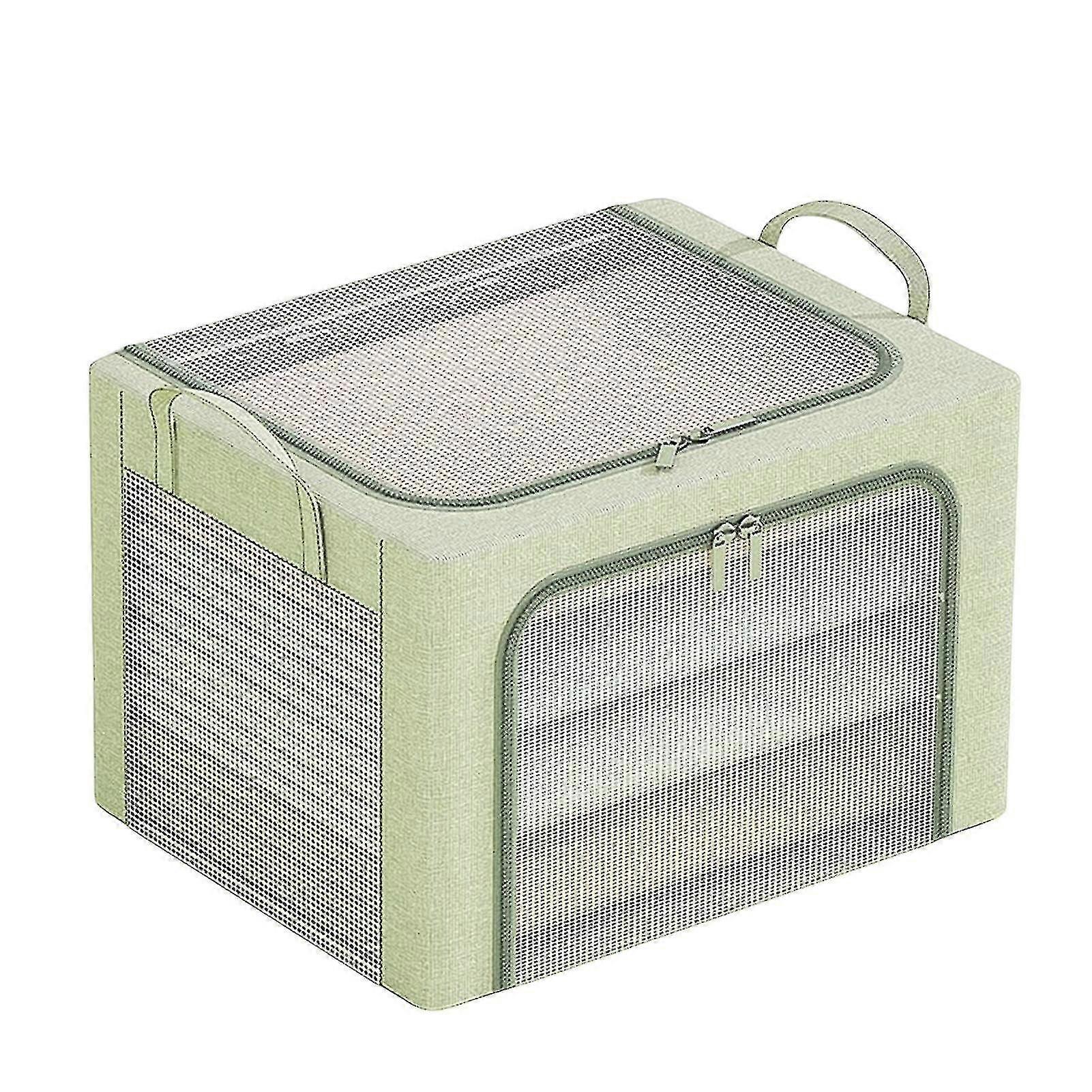 Stackable Closet Clothes Storage Durable Oxford Fabric Closet Organizers For Clothes Bedding Blankets