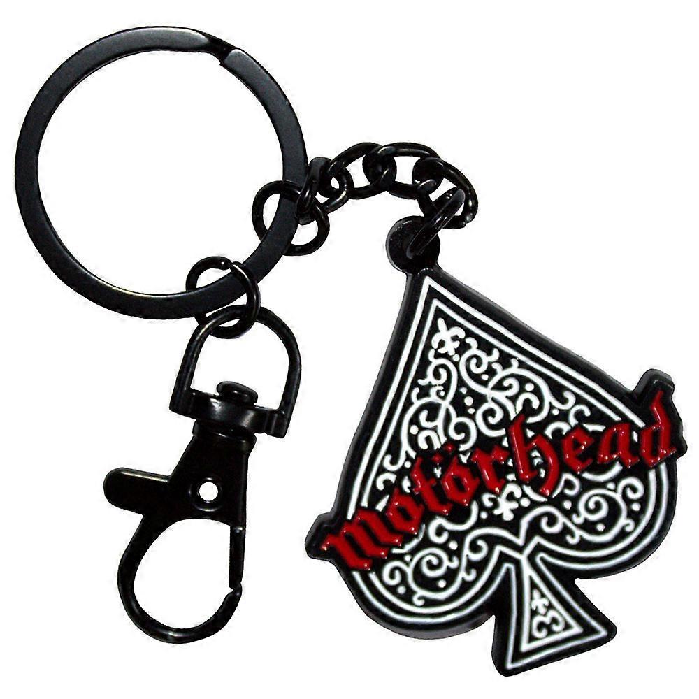 Motorhead Ace Of Spades Chain Keyring Keychain