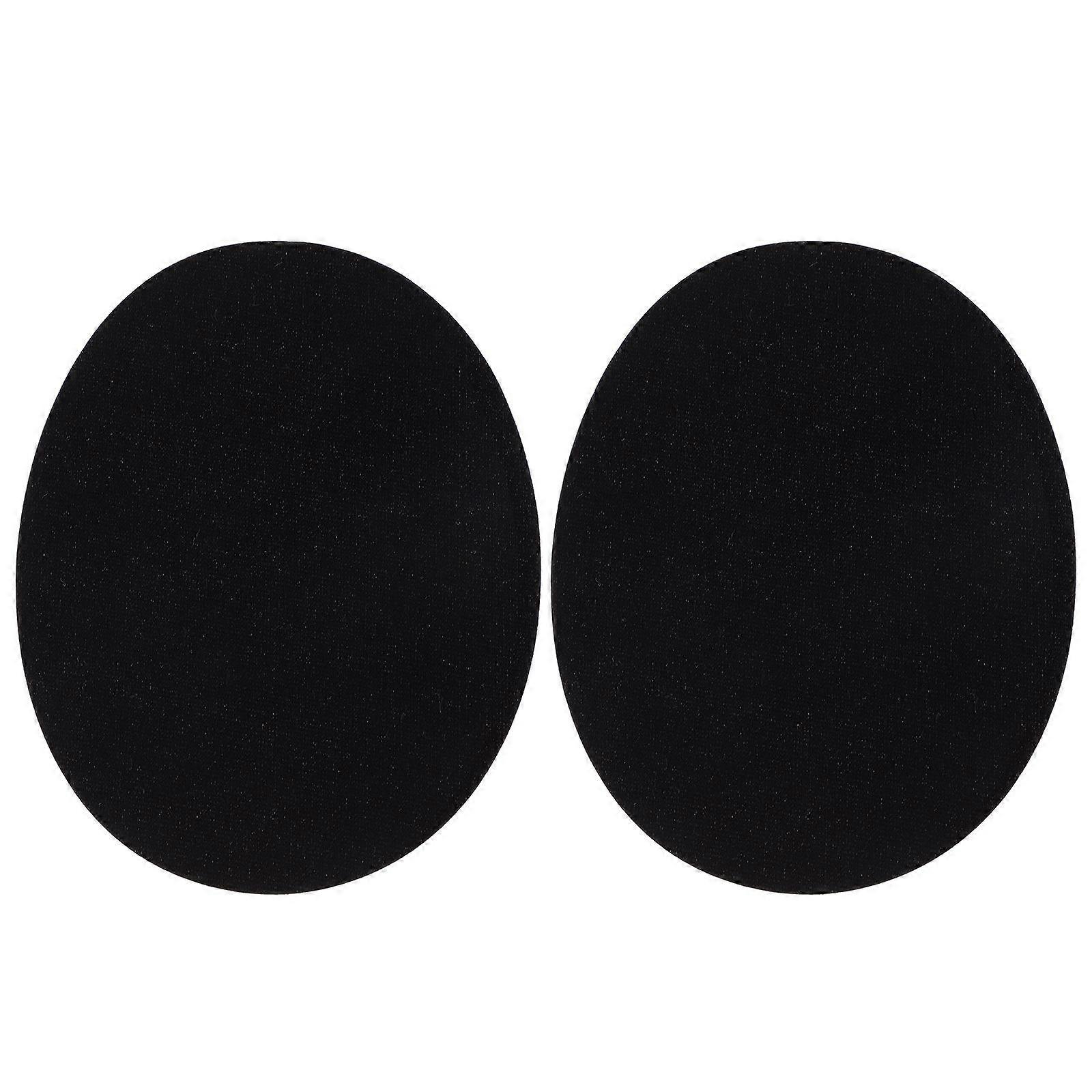 1 Pair of Oval Ironing Patches Clothes Repair Patches Elbow Iron-on Patches