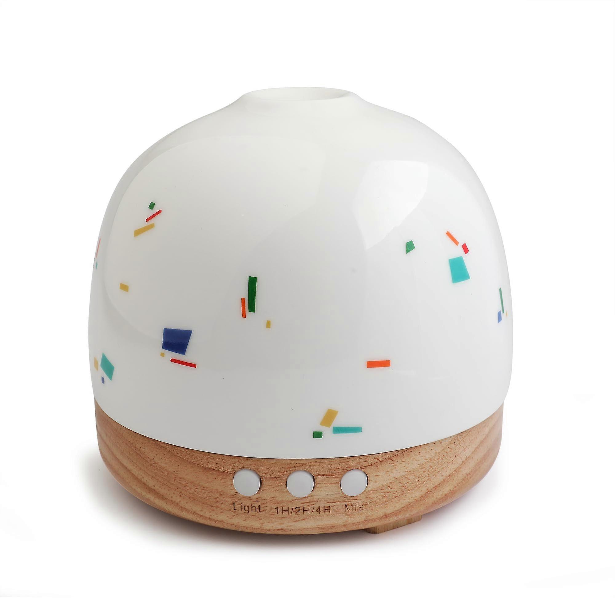 Ceramic Diffuser Night Light Humidifier 300ml Essential Captivating Luxurious Unparalleled
