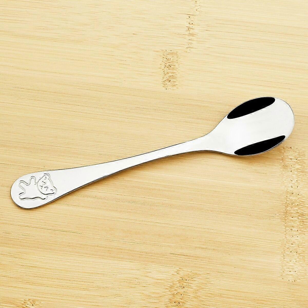 Spoon Flatware Set Stainless Steel Cutlery Teaspoon Ice Cream Dessert Tableware