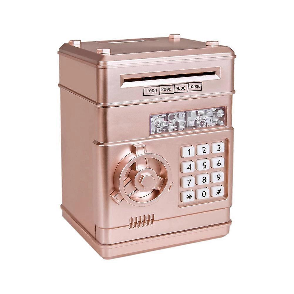 Automatic Mini Safe Piggy Bank - Password Lock Coin Bank