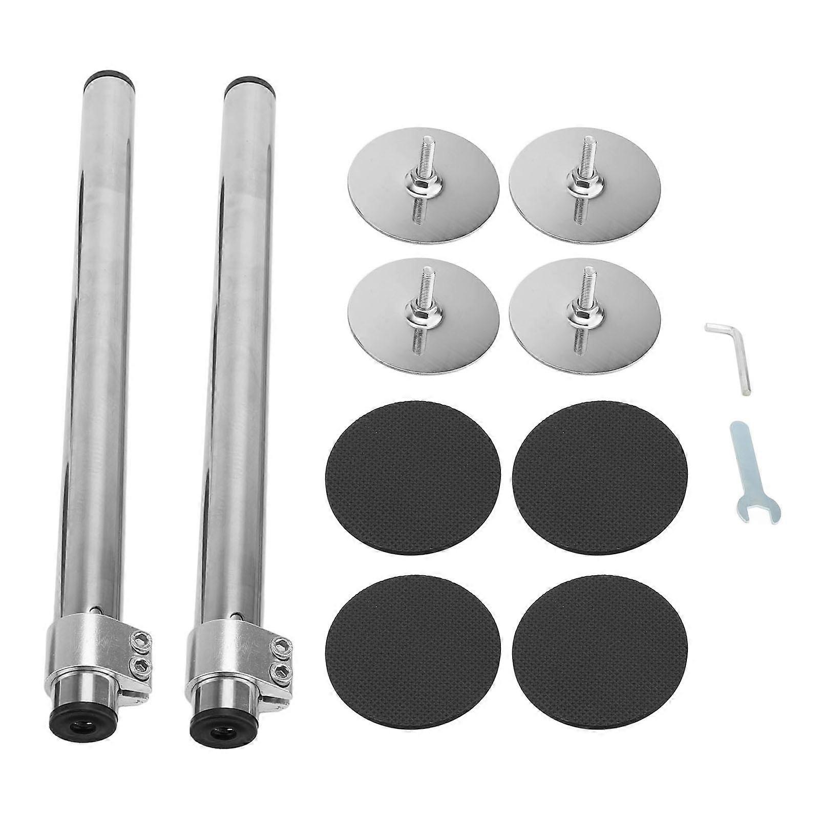 2-Piece Undermount Sink Support 41-72cm Stainless Steel Heavy Duty Construction Undermount Sink Repair Kit