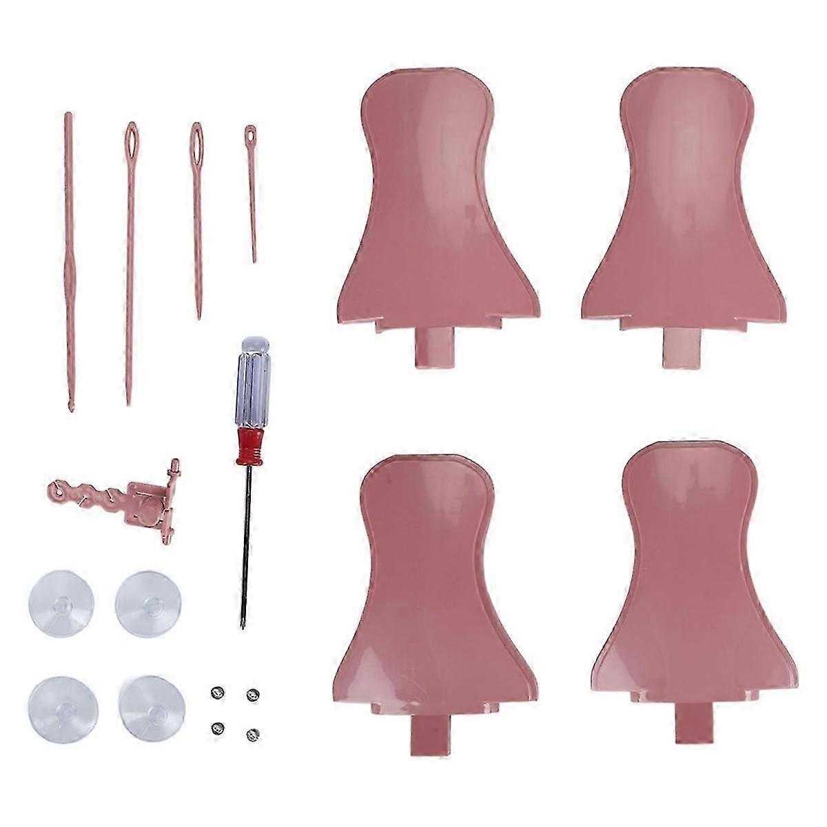 18Pcs Knitting Machine Adapter Set Replacement Tools for 22 32 40 48 and , Needles Knitting Accesso