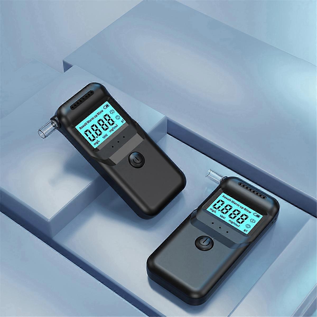 Alcohol Breathalyzer Tester with LCD Display Portable Accurate Alcohol Detector Breath-Type Alcohol Tester for Home Use